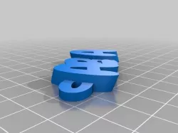 My Customized iamburny's v2  Text - Name Keyring / Keyfob