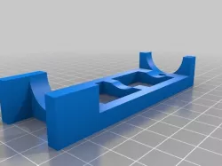 My Customized Parametric Drill Guide for Z-axis Pipes Mostly Printed CNC