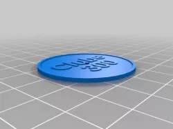 My Customized Round Dog Tag
