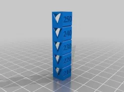 My Customized Temp Calibration Tower