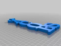 My name 3d printer
