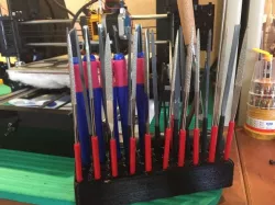 needle file tool holder, files and  cutting tools