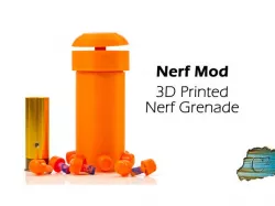Nerf Grenade - 6 Dart  (Uses CO2/GreenGas)