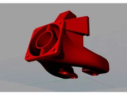 Part Cooling Duct for Tevo Black Widow Volcano Version