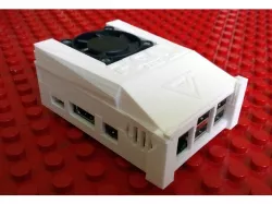 PiGa - Raspberry Pi B+ / 2 / 3 Case With Cooling Fan