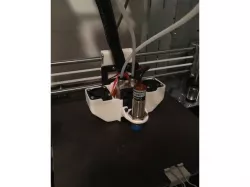 probe holder to be used in combination with chimera dual fanduct
