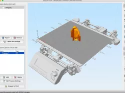 Prusa i3 MK2 model (bed) for Simplify3D