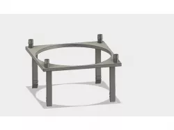Ramps 1.4 80mm Fan Mount - no screws