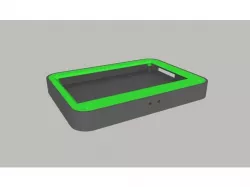 Raspberry Pi touch screen case