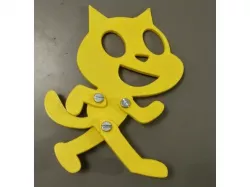 Scratch CAT puppet