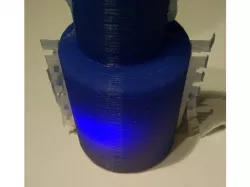 Silicone molding of a ESP8266 (Wemos mini)