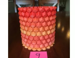 Spiral vase friendly "Pineapple" planter