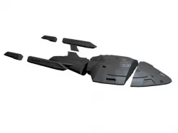 Star Trek Nova Class Starship (LP) + Commbadge Stand