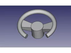 Steering wheel for kid's toy