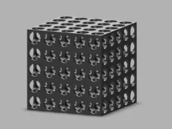 "Swiss" Cube - 3D Printer Torture Test