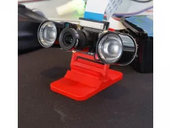 Tilt-Adjustable Raspberry Pi Camera Mount
