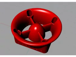 Velocity Stack and Fan Guard for 40mm Fan (round)