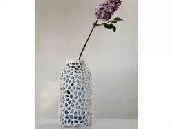 Voronoi PET Bottle Vase