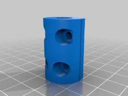 Z-axis coupler (stepper and threaded rod coupling)