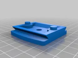 Zomei Q555 tripod quick release plate
