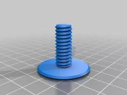 3cm diameter disc for centre of gravity of hovercraft bag skirt