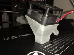 40mm fan adapter for 50mm radial fan