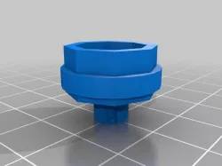 90's robotix motor coupling (without the external gear)