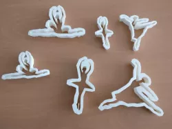 Ballerina Cookie shaper - Different shapes and sizes