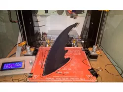 Bat-Fink car fin spoiler