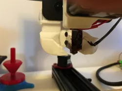 Black Widow E3d Volcano part cooling duct
