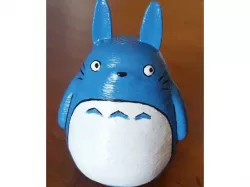 Blue Totoro Coin Bank