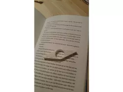 Book ring with cat ears