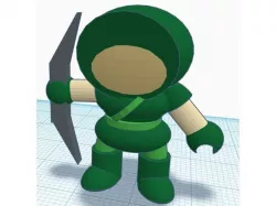 Cartoon Figure - Archer Guy