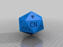 Cation and Anion Dice