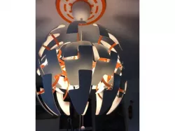 ceiling plate for IKEA PS2014 death star lamp