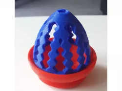 Creme Egg Case / Gift Box and Spinning Top for Easter
