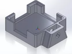Dial Indicator Mount for Monoprice 13860 / Wanahao i3