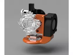 E3D Titan Aero Layer Fan Shroud for 50mm Radial + BL mount