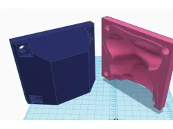 Easter Bunny Mold W/ Bolt Holes