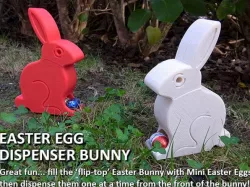 Easter Egg Dispenser Bunny