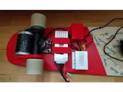 Electric Skateboard with Scooter Motor