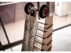 Evolve GT Electric Skateboard Stand for AT Wheels
