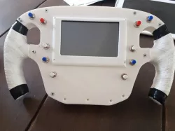 F1 Style sim racing wheel