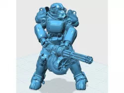 Fallout 4 Brotherhood of Steel Gatling Gun