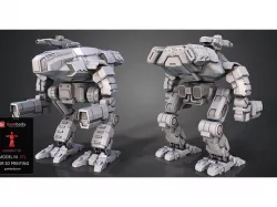 FanArt Battletech Marauder 3D Model Assembly Kit