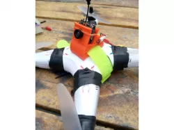 FPV AIO mount for Syma X5C