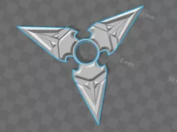 Genji star fidget spinner