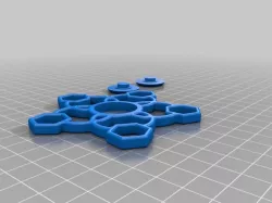 half inch hex nut fidget spinner