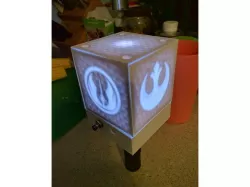 Holocron Nightlight with wall power