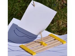 Ice Cream Stick Raft